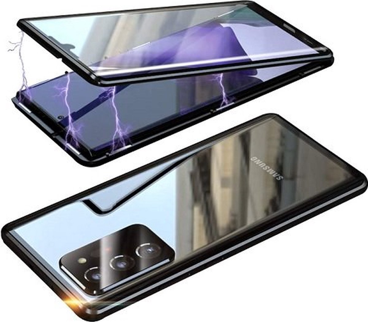 Samsung Note 20 Magnetisch Hoesje Full Cover