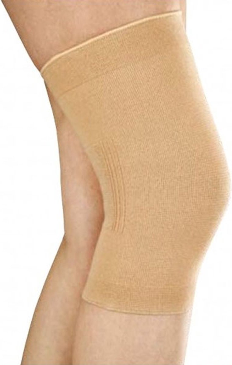 Goedkoopste Orione - Elastische wollen kniewarmer - Binnenkant katoen buitenkant wol - Mt M knie omvang 36-39cm