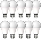 LED Lampen E27 - Mat - Warm wit licht - 8W vervangt 60W - 10 stuks