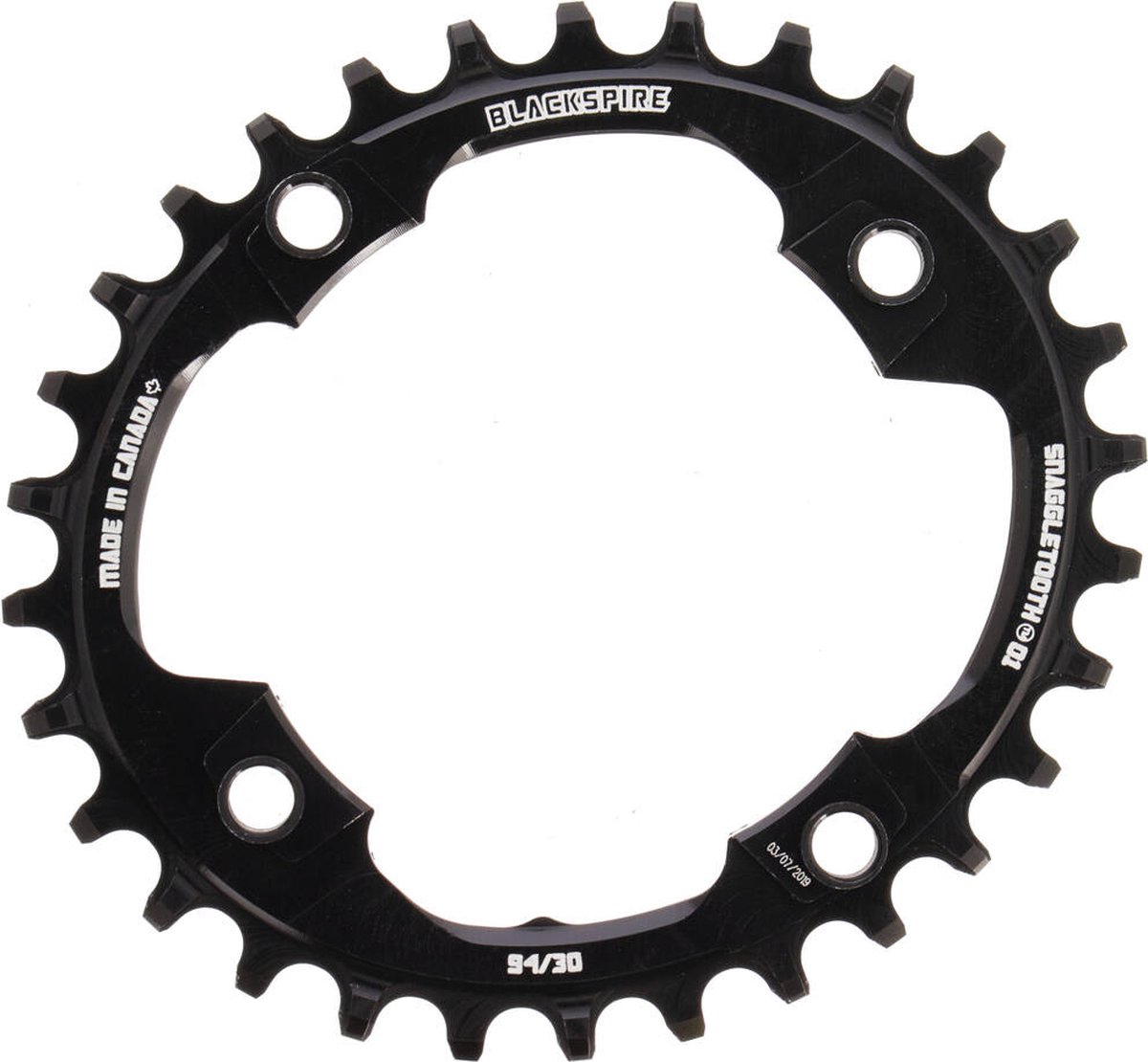 Snaggletooth oval sram 94 30