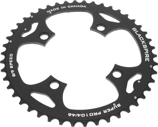 Corona Pignone Blackspire Downhill 46 Denti, Nero, CNC, 94mm, NOS - Mountain Bike