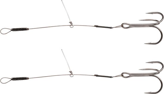Spro Softbait Pike Stinger 7x7 - 10cm - Haakmaat 2 - Onderlijn - Zilver van Spro — afbeelding 2