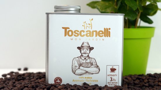 Toscanelli Mon Jardin Koffiebonen 100% Arabica