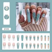 Dazori-plaknagels-kunstnagels-press on-nep nagels-24tips-z335