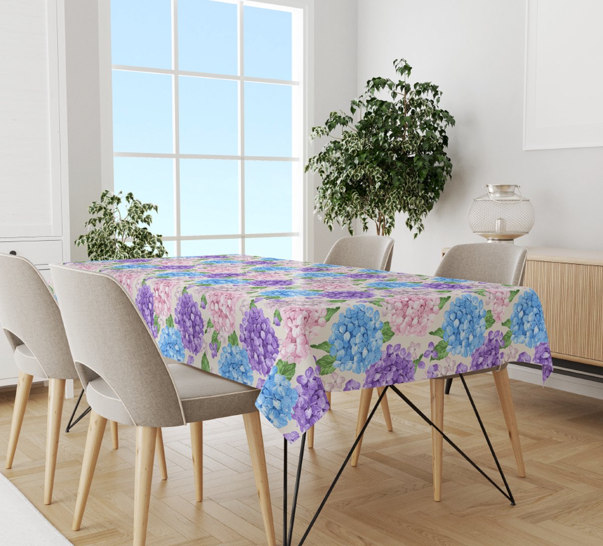 Cupla Zenuzi Home Tablecloth Easycare 150x220 cm