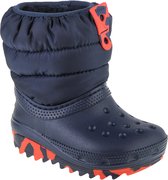 Crocs Classic Neo Puff Boot Toddler 207683-410, Pour garçon, Bleu marine, Bottes de neige, Bottes femmes, Taille : 19/20