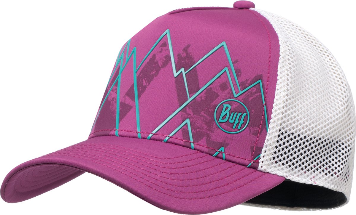 BUFF® Trucker Tech Cap Solid Violet S/M - Pet - Zonbescherming