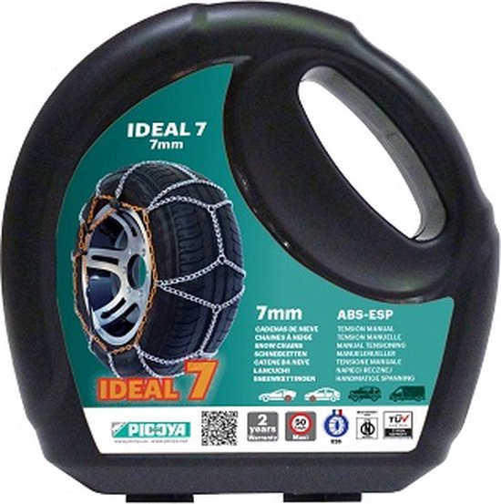 GOOD YEAR Goodyear 77957 Snow Chains 7 mm for Car, Size 120