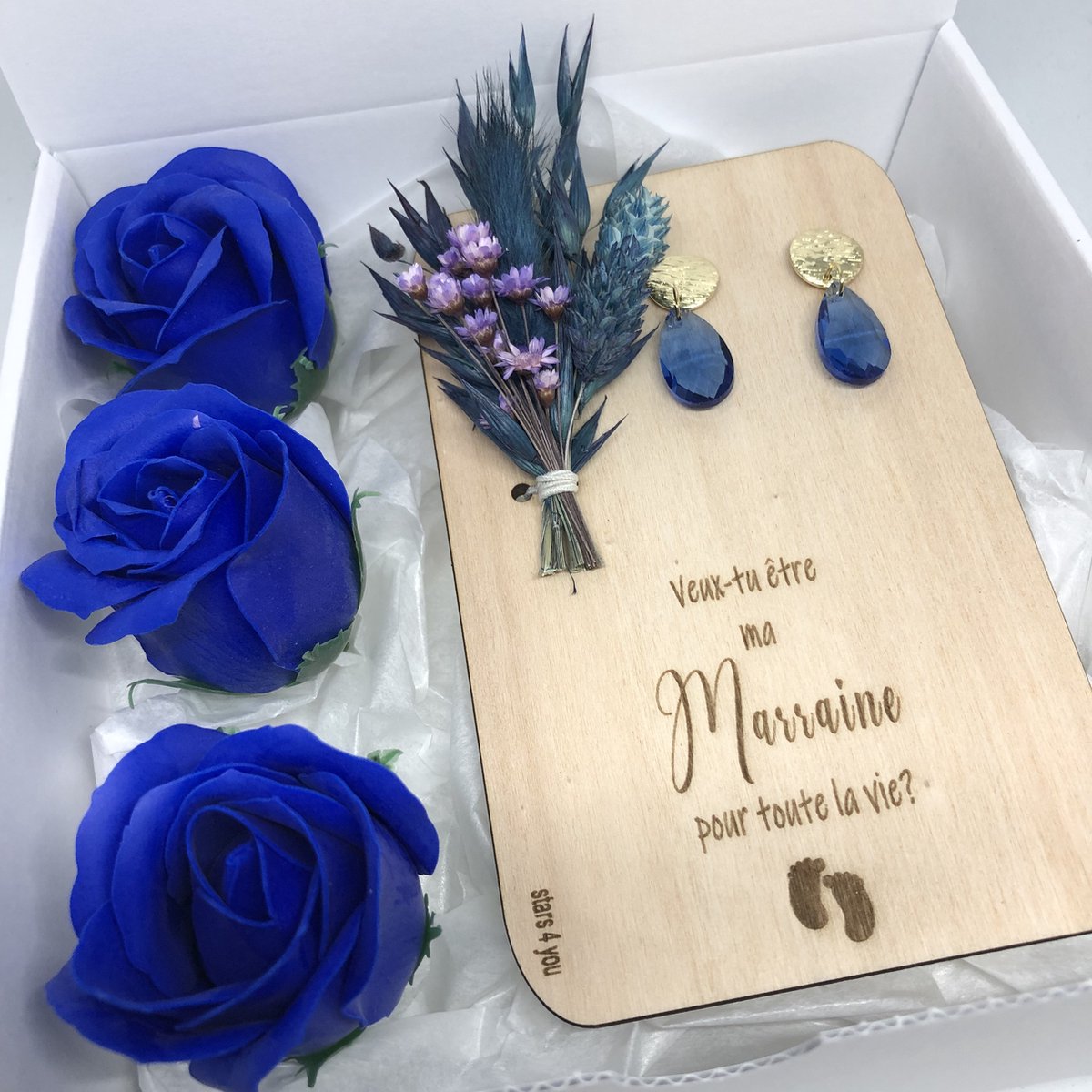 Set Regalo Per Proposta Madrina: Biglietto D'Auguri Con Busta E Bracciale Con Ciondolo Cuore Oro - Regalo Per Battesimo, Comunione O Compleanno