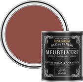 Rust-Oleum Rood Meubelverf Hoogglans - Baksteenrood 750ml