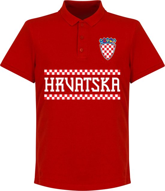 Kroatië Team Polo - Rood - L