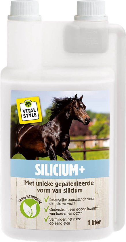 VITALstyle Silicium+ - Paarden Supplement - 1 L | bol.com