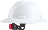 Casque de sécurité industrielle BBU SP-5000 - Réglable avec bouton rotatif - Bandeau anti-transpiration en cuir - Jaune