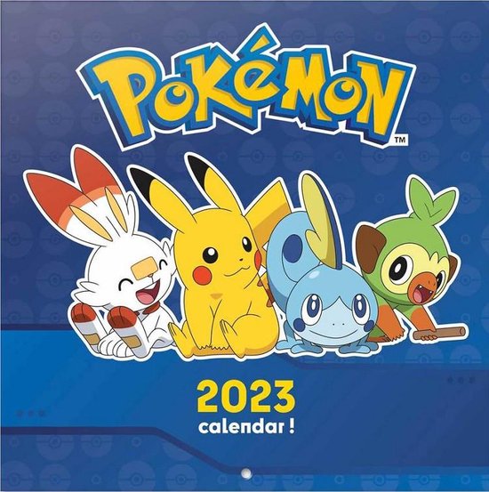 Pokémon  Kalender  2023  Poster  bol