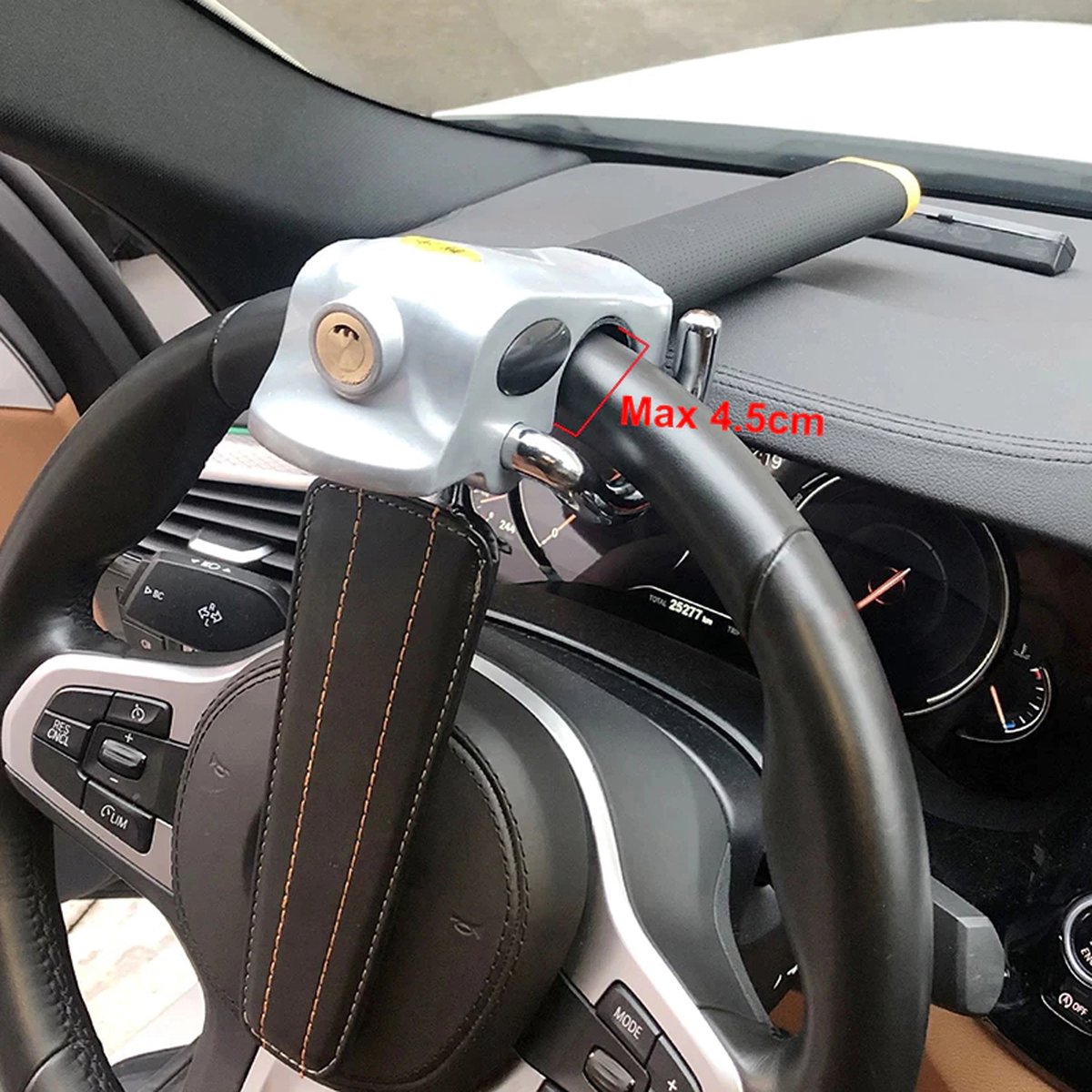 Stoplock Pro Elite Verrou de volant de voiture, dispositif de serrage de  barre