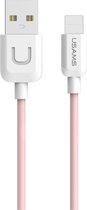 Usams U-Turn - USB-A naar Lightning Kabel (100cm) - Roze