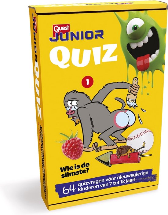 Quest junior Quiz - spel - leuk cadeau cadeau geven
