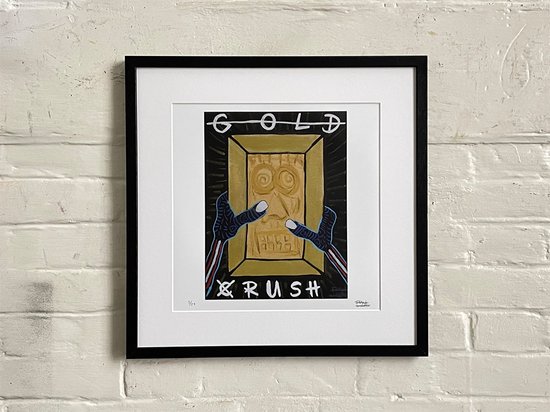 GOLD(C)RUSH - Limited Edt. Art Print - Frank Willems