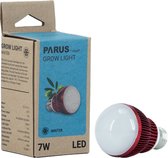 Parus by Venso E27 Kweeklamp "Winter" 7W 120 °, verbeterde fotosynthese en hogere chlorofylvorming, LED-groeilamp, groeilicht voor kamerplanten, groenten, bloemen