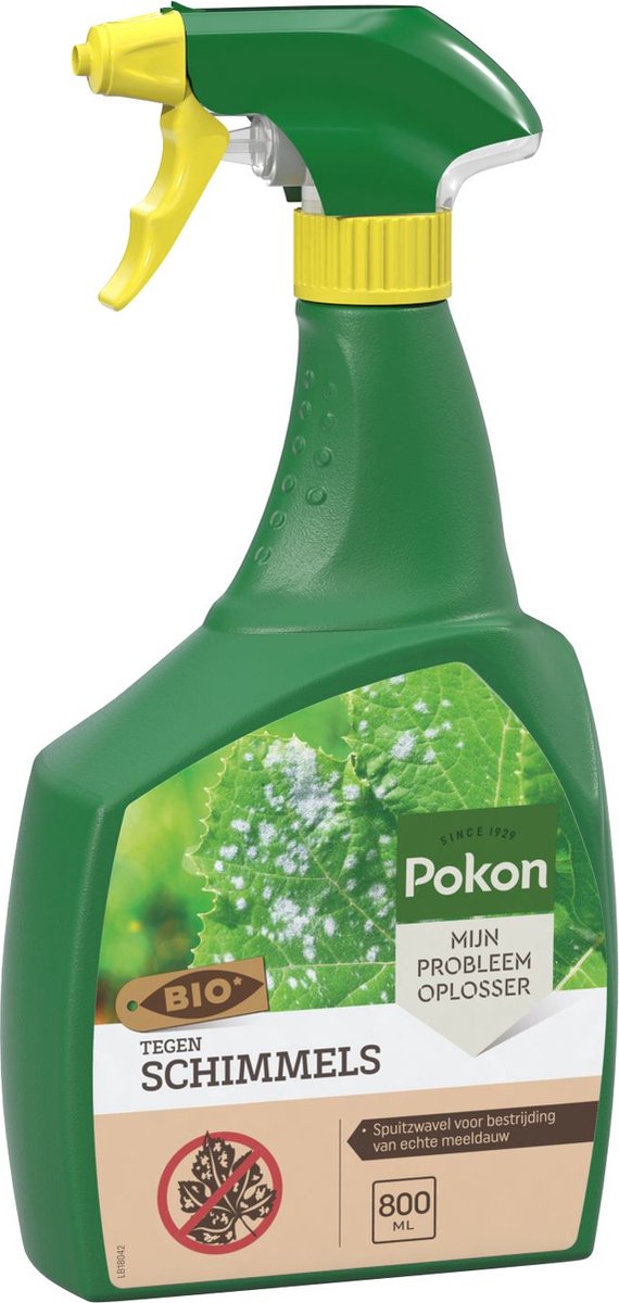 Pokon Bio tegen Schimmels - Spray - 800ml - Spuitzwavel - Meeldauw bestrijdingsmiddel van Merkloos	 — afbeelding 2