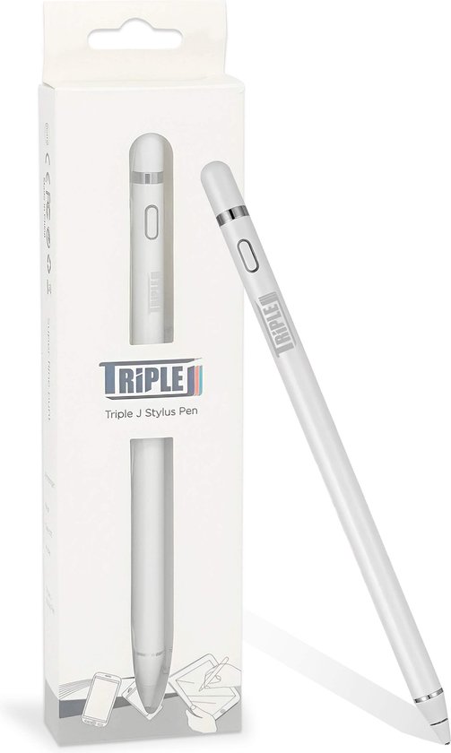 Triple J® | Stylet | Stylet | Stylet tactile universel | Blanc