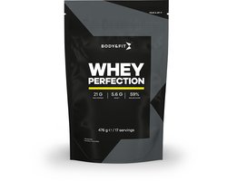 Body & Fit Whey Perfection - Proteine Poeder / Whey Protein - Eiwitpoeder met BCAA - Eiwitshakes - 476 gram (17 shakes) - Chocolade