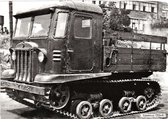 1:35 Zvezda 3663 Soviet artillery tractor STZ-5 Plastic Modelbouwpakket