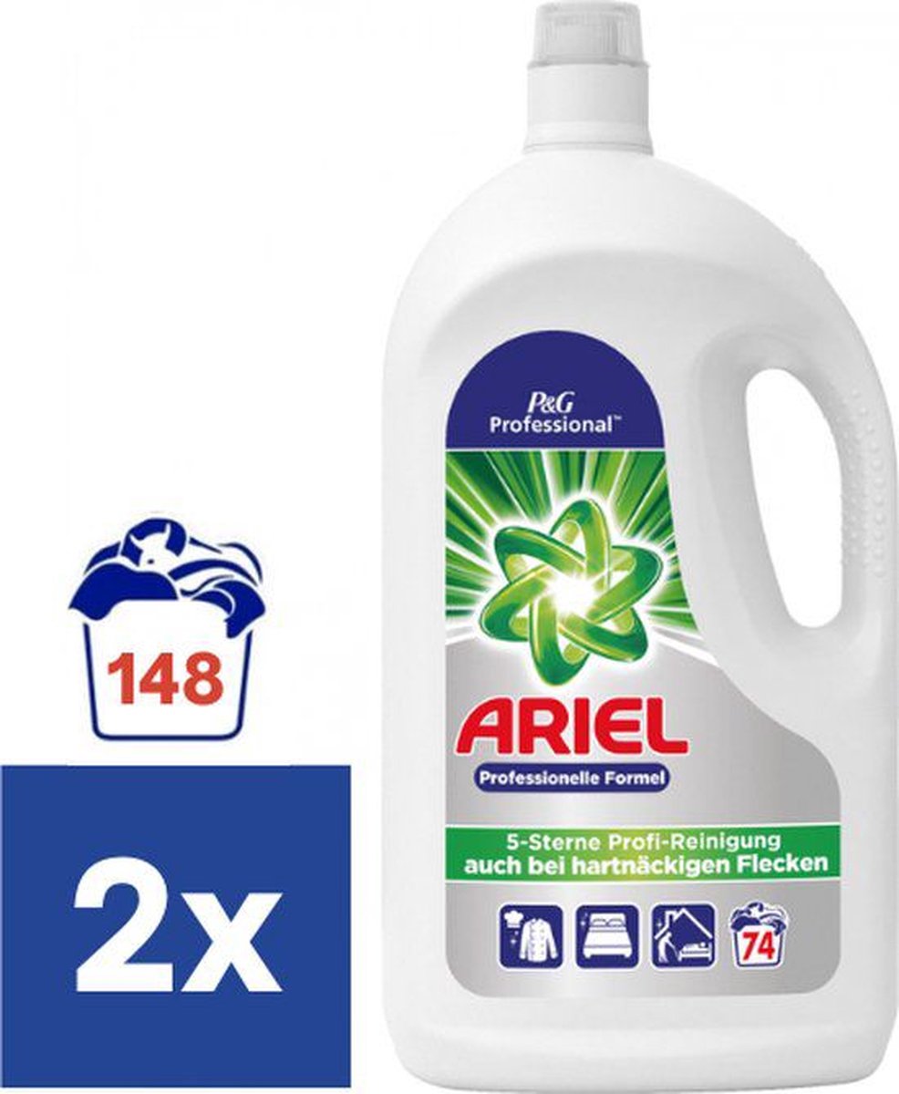 Goedkoopste Ariel Professional Vloeibaar wasmiddel - Color - 74x2 Wasbeurten
