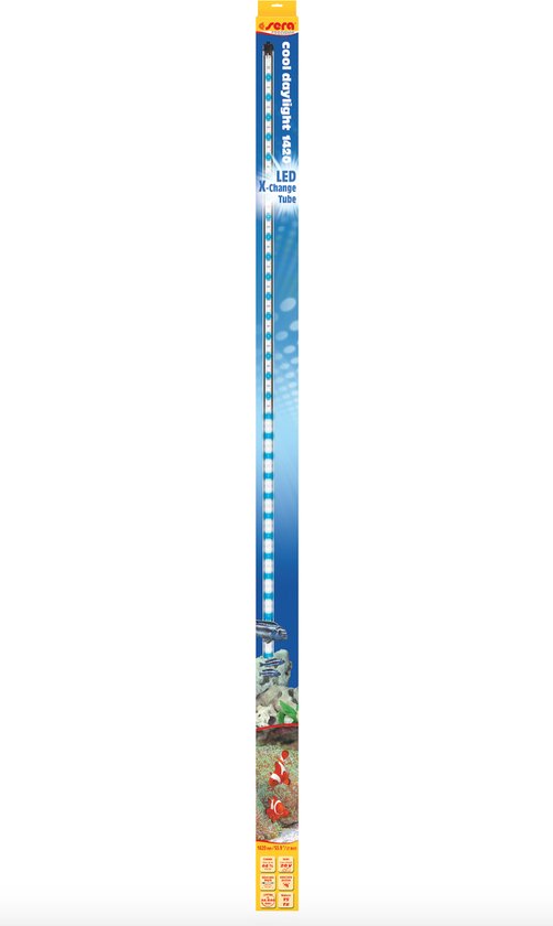 trimmen Zelfgenoegzaamheid nakomelingen Sera - Aquarium Verlichting - LED X-Change Tube Cool Daylight - 1420 mm -  27 W | bol.com