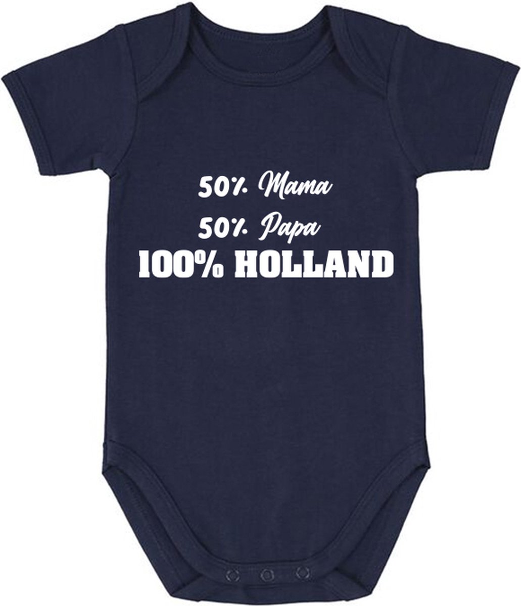 Baby Romper Holland Grappig Kraamcadeau Geboorte Jongen