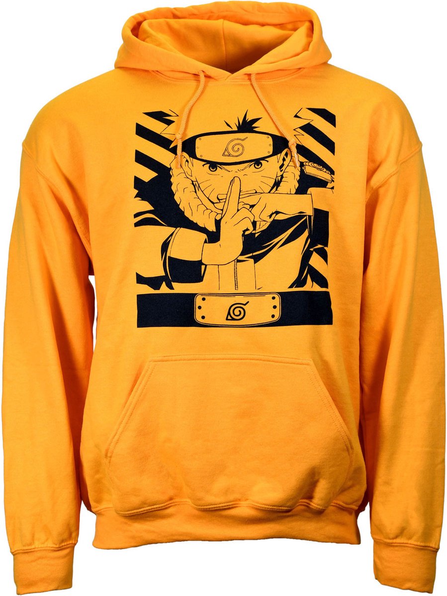 Naruto - Danger Orange Hoodie - L