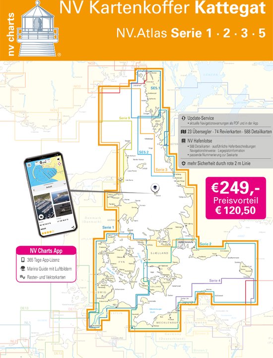 NV Atlas Kaartkoffer Kattegat 1-2-3-5 - cover