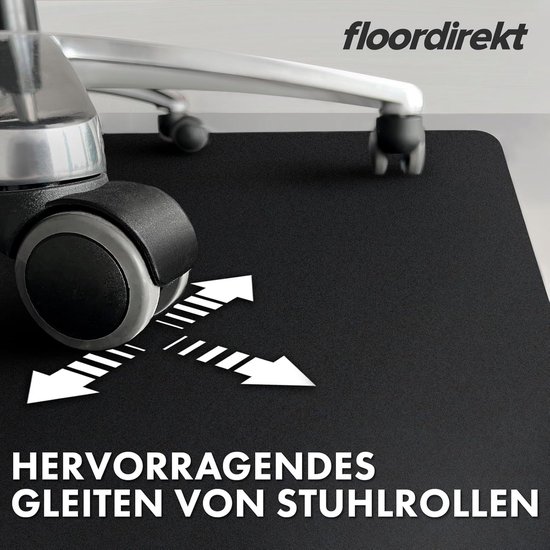 FLOORDIREKT PRO Stoelmat voor harde vloeren Polypropyleen 75 x 120 cm