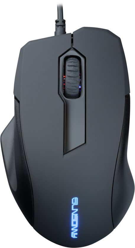 Sunsonny S-M3PRO Bedrade Gaming Muis 1.000 DPI - Zwart - RGB Rechtshandige Gaming Muis