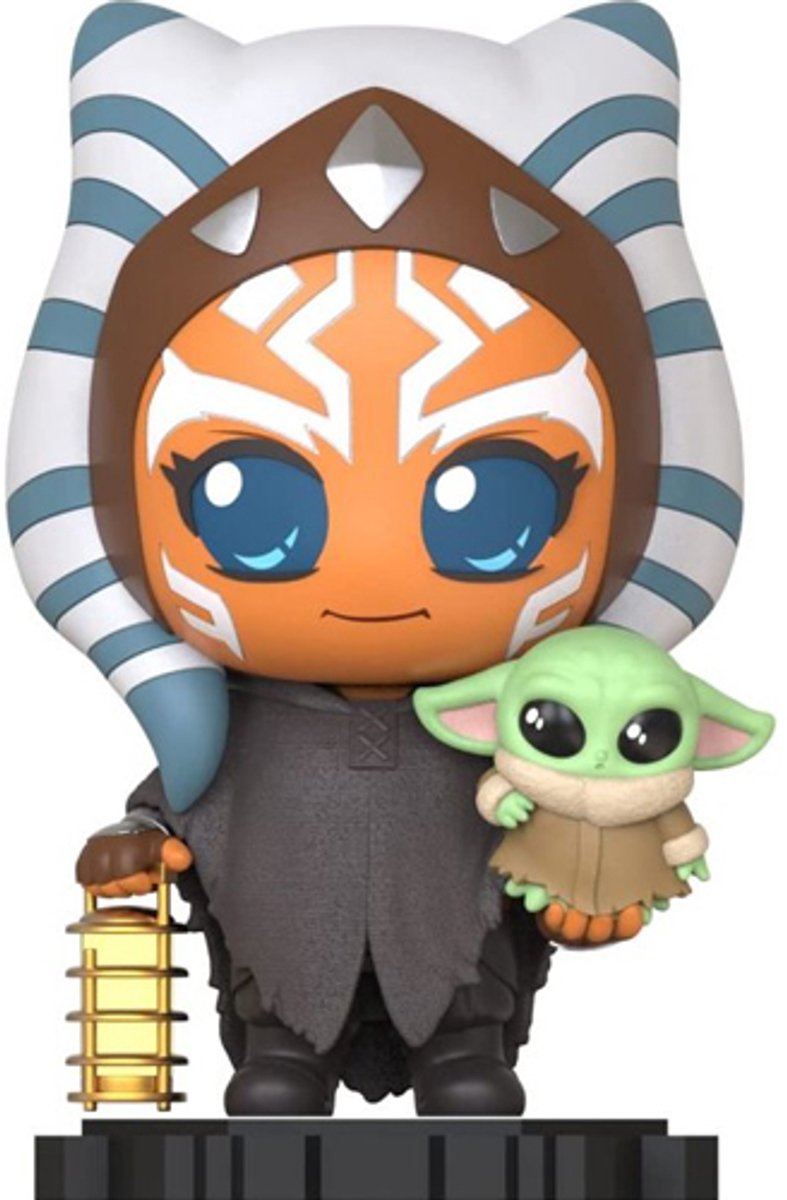 Star Wars - Ahsoka Tano & Grogu Hot Toys Cosbi Verzamelfiguur