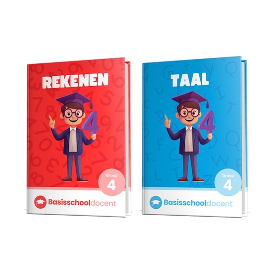 Rekenen en Taal Groep 4 Oefenbundel - Ter voorbereiding op d ... - cover