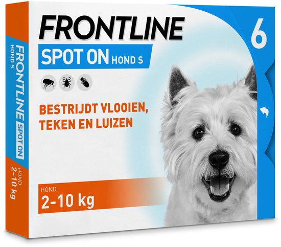 Frontline Hond Spot-On Small - 6 Pipetten