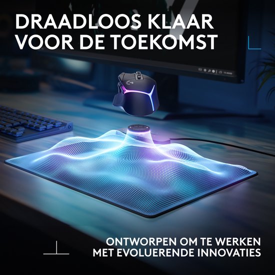 Logitech G Powerplay 2 - Tapis de souris et station de chargement sans fil - Noir