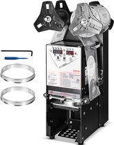 Bol.com VEVOR 37 x 34 x 68 cm Volautomatische Bekersluitmachine 500-650 Kopjes/Uur Temperatuurbereik 50℃-250℃Met Handmatige En A... aanbieding