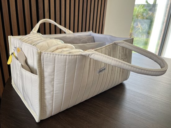 JAXX - Caddy Commode Mandje Luier Organizer Kraammand 38x25x18cm — afbeelding 5