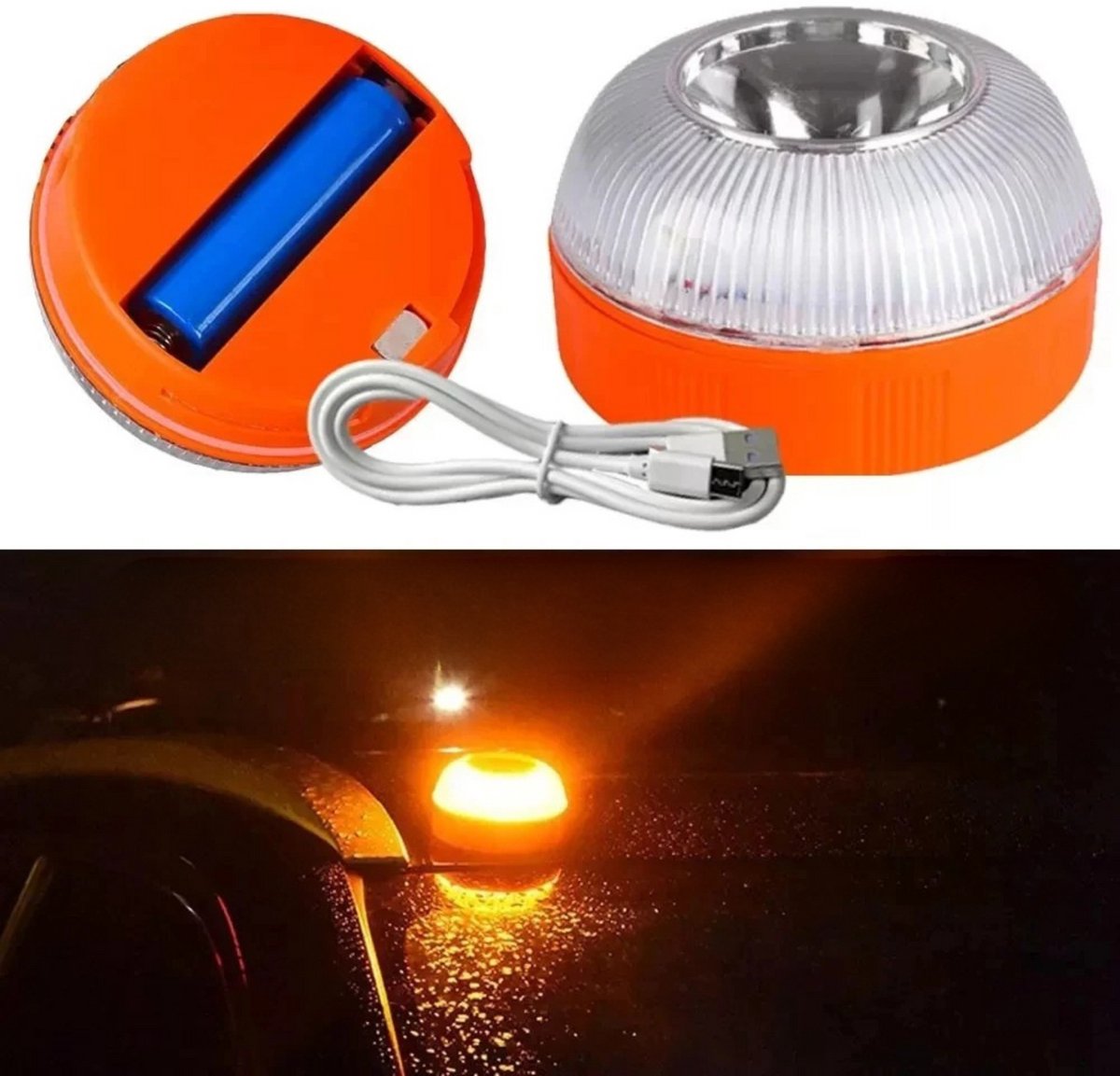 Nood Zaklamp Ptdfjspt V16 LED Noodzaklampen - 5 Stuks, Wit & Geel Waarschuwingslichten Met Magneetvoet Voor In De Auto Gele En Witte Waarschuwingslampen Nood Zaklamp Ptdfjspt V16 LED Noodzaklampen - 5 Stuks, Wit & Geel Waarschuwingslichten Met Magneetvoet Voor In De Auto Gele En Witte Waarschuwingslampen