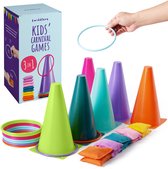 THE TWIDDLERS 12-delige Schuim Bowlingset voor Baby's en Peuters THE TWIDDLERS 12-delige Schuim Bowlingset voor Baby's en Peuters