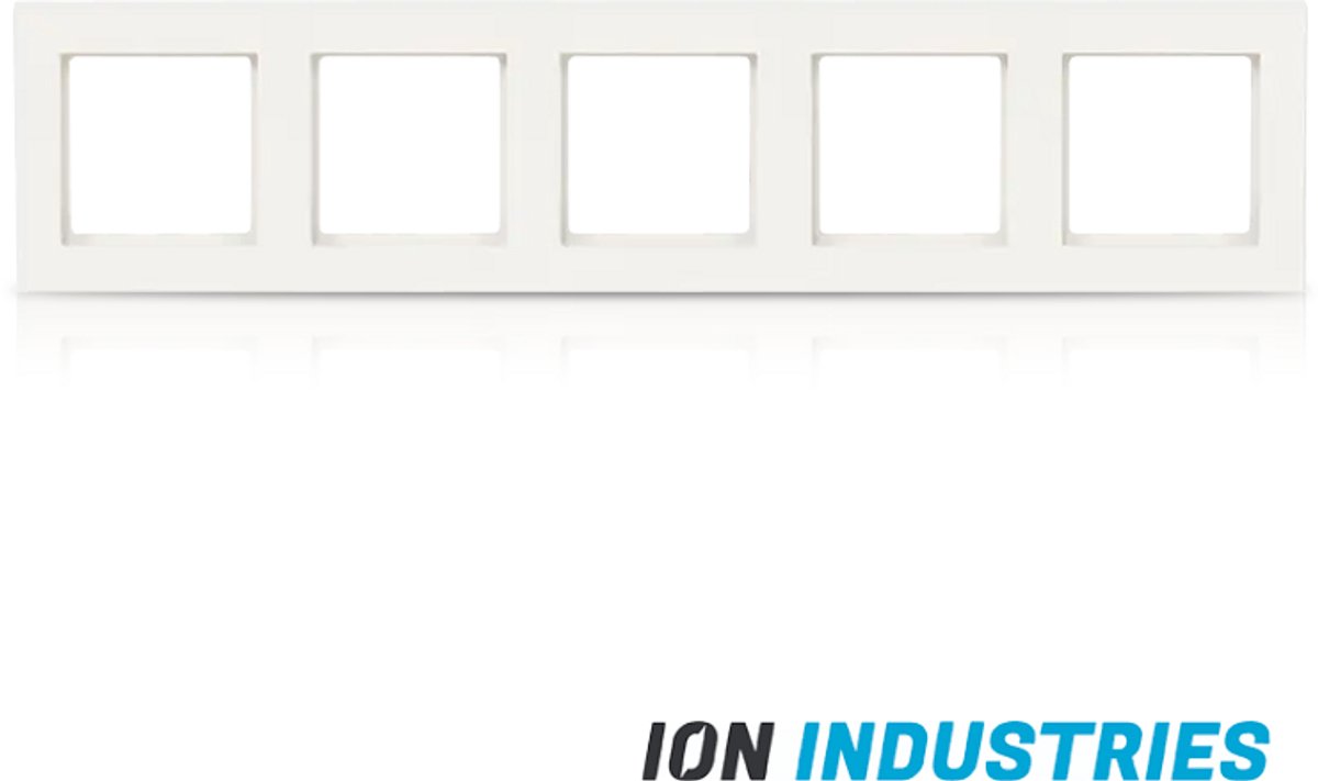 ION industries afdekraam 5-voudig - V1 alpin wit glanzend (80.300.514)