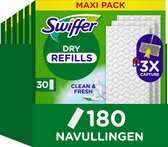 Swiffer Balai Attrape-Poussière Lingettes Sèches - Propre & Frais - 3 x 72 pièces
