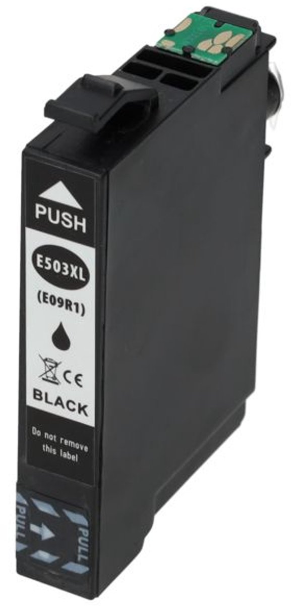 PrintAbout huismerk Inktcartridge 503 (C13T09Q14010) Zwart geschikt voor Epson