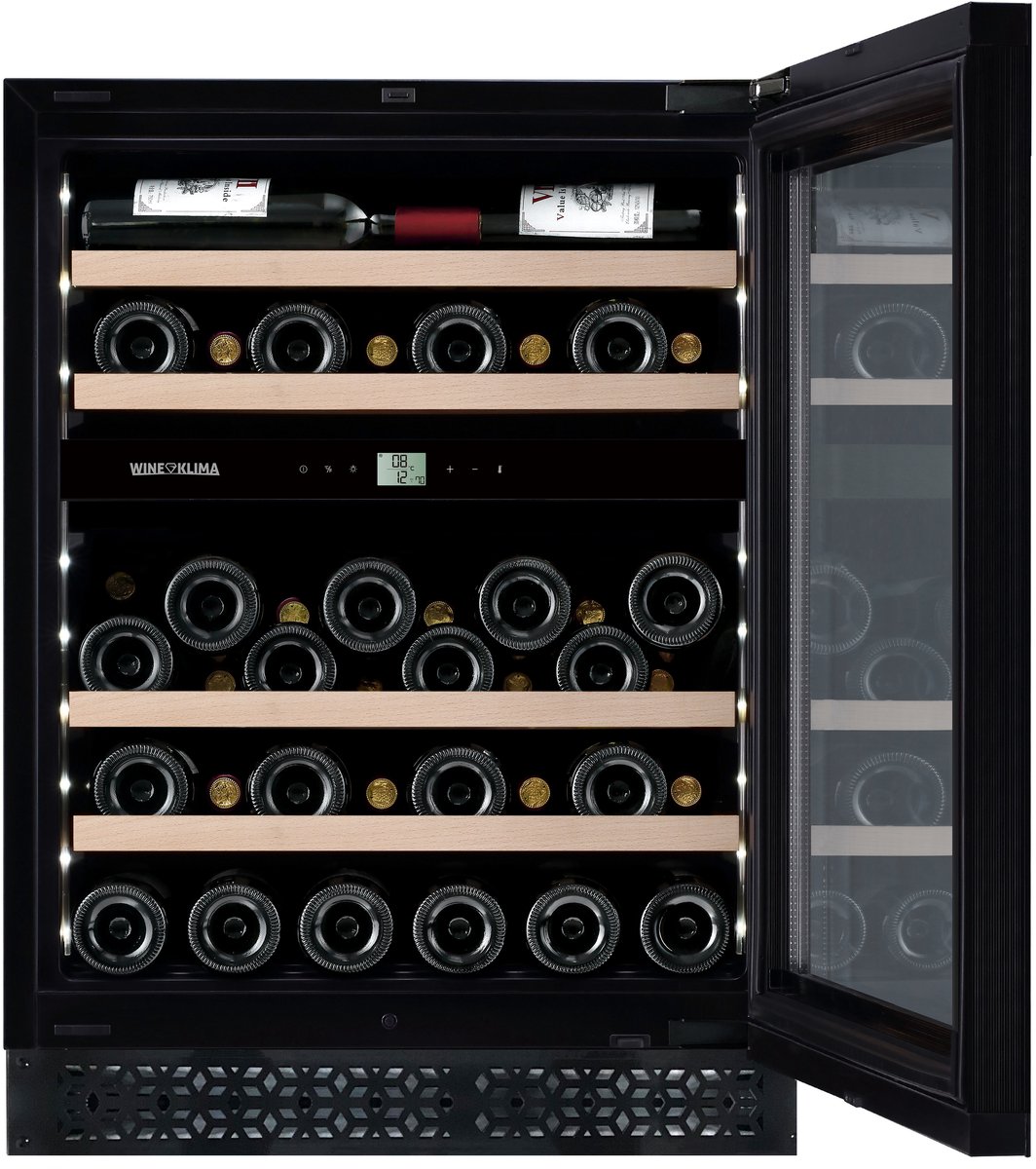 Wine Klima D46-OB78 Wijnklimaatkast Onderbouw 2 Zones - afbeelding 3