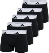 adidas Sportswear 5PK Trunk - Active Flex Cotton - Onderbroek Mannen - 5x zwart