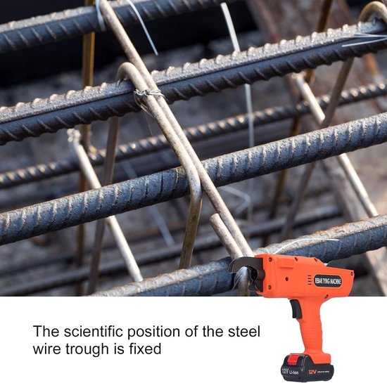 Automatische rebar draadbindmachine binddraadrollen gewapend beton bindmachine met lijn handheld dier stalen band gereedschap elektrische binddraad
