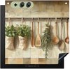 Ustensiles De Cuisine En Bois - Nature Morte