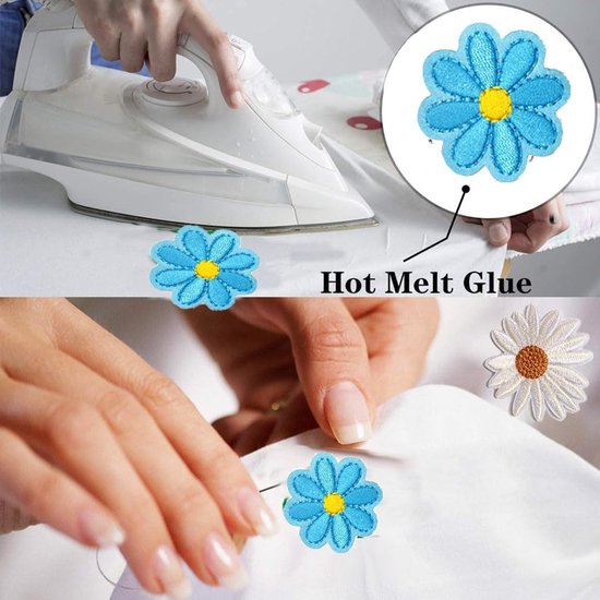 Lot de 14 écussons thermocollants brodés à coudre pour Vêtements , Vêtements de bricolage, pour vestes, chapeaux, sacs à dos, jeans, 4 x 4 cm